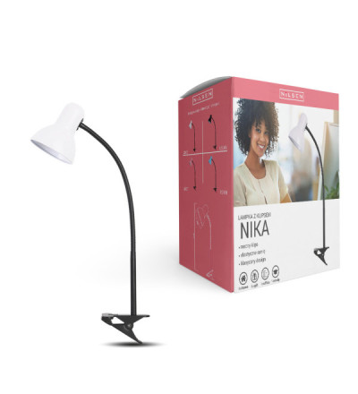 Lampka E27 Nika