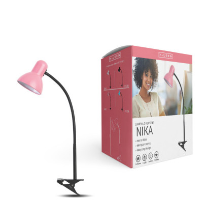 Lampka E27 Nika